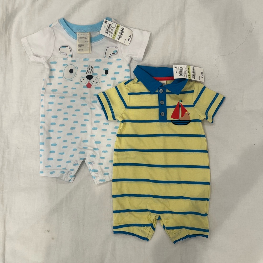 First Impressions Romper / Onesie Bundle